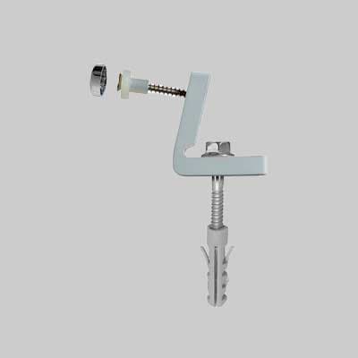 FISSAGGIO PER WC/BIDET LATERALE M7x60 - confezione 2 pezzi