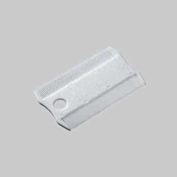 Pettine Antipulci Doppio per Cani e Gatti Cm 8,5 x 5,2 x 0,3H