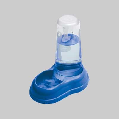 DISTRIBUTORE ACQUA/CIBO 'AZIMUT' cm 12,5x19x19,5h - 0,6 lt - FERPLAST