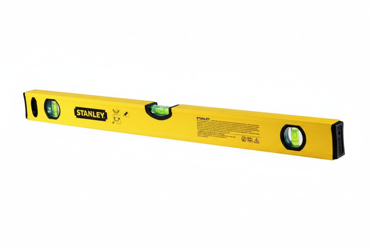 Livella In Alluminio Di Precisione Classic Cm.100 3 Bolle (Stht143105) Stanley