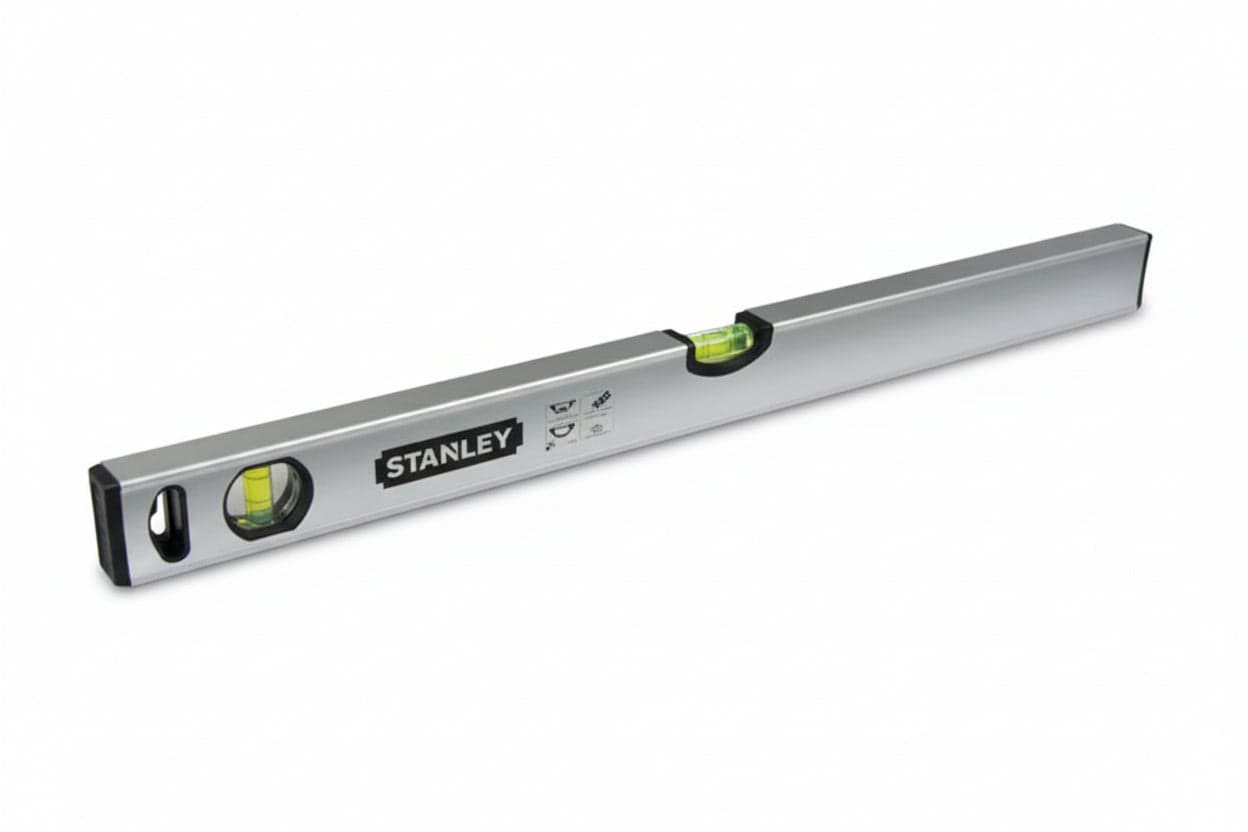 Livella Magnetica In Alluminio Classic Cm.60 2 Bolle 2 Magneti (Stht143111) Stanley