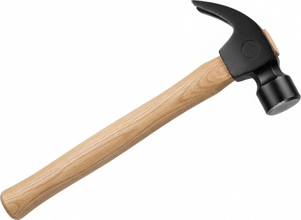 Martellina Malepeggio con Manico in Legno 400 g Manico 370 mm 2 Pezzi
