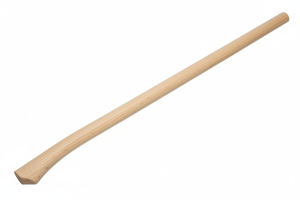 Manico In Faggio Per Mazzascure- - Cm.90 Ovale Mm.51X37 - 10 Pezzi A&G
