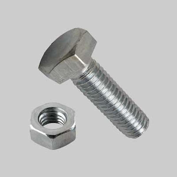 Bullone con Dado per Scaffalature M8X16 200 Pezzi