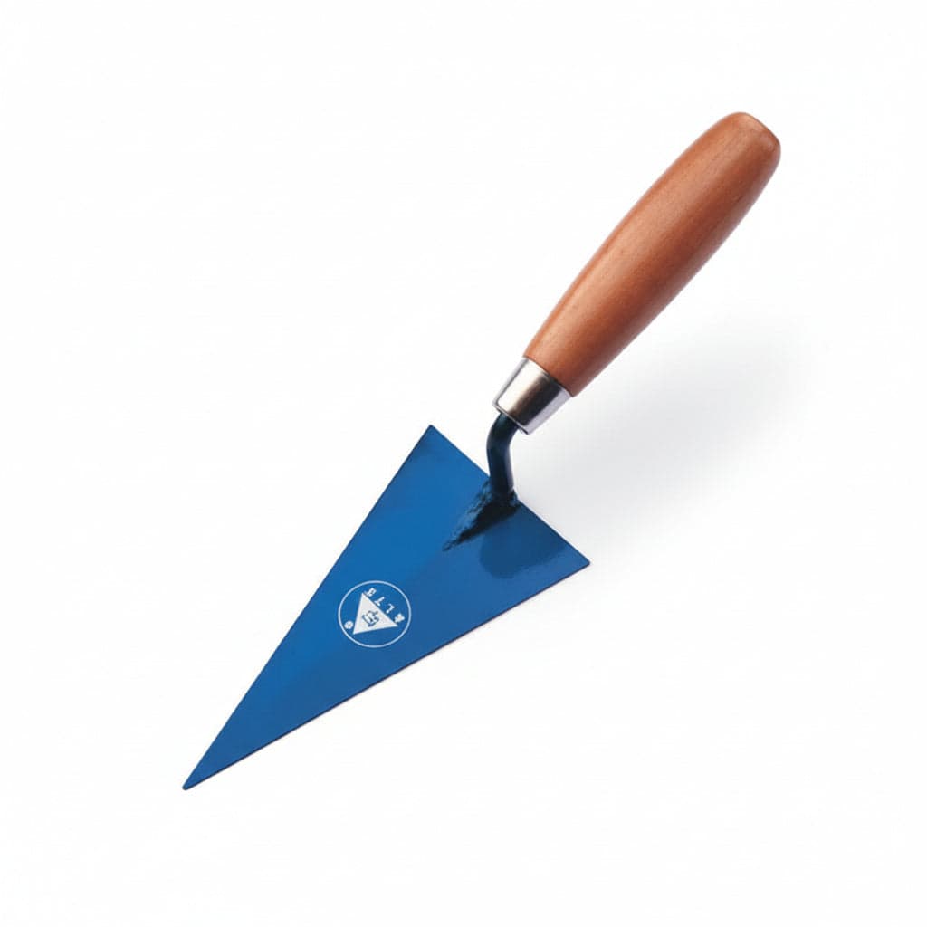 Cazzuolino Punta Acuta Manico Legno 140 mm Alte 6 Pezzi