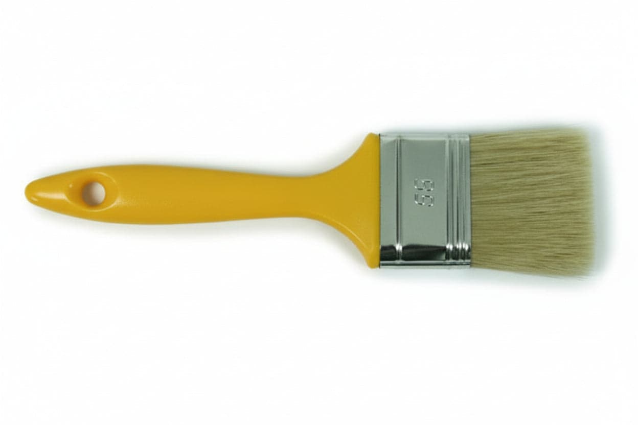 PENNELLESSE SETOLA BIONDA MANICO PLASTICA- - mm.30x13x41 - 12 pezzi FEUDO