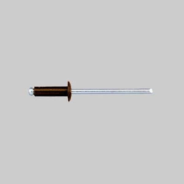 Rivetto a Strappo Testa di Moro 4 x 12 mm Tecfi 100 Pezzi