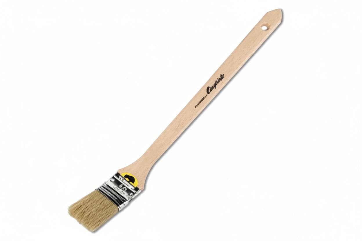 Pennello Radiatore Setola Bionda Serie 593 40 mm Manico 12 Pezzi