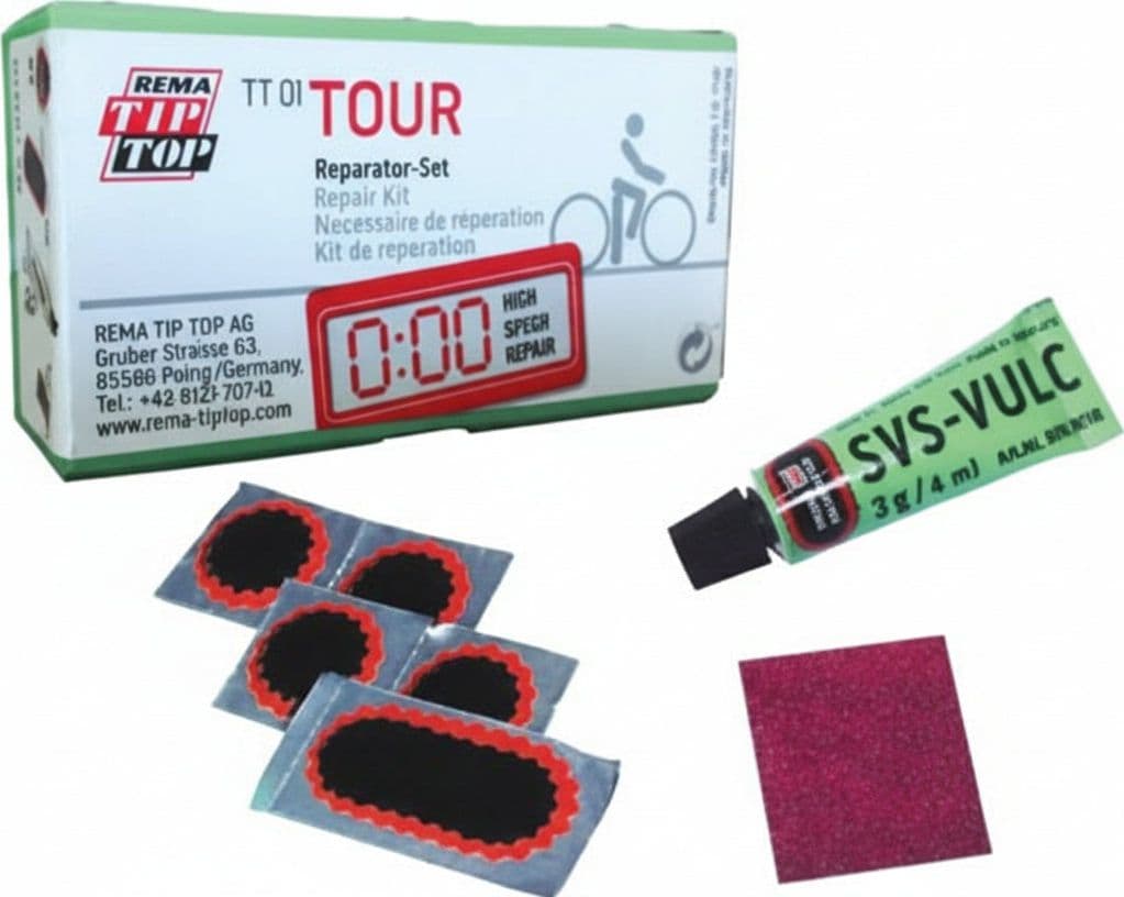 Kit Riparazione Bici Tt 01 Tip Top 6 Pezzi