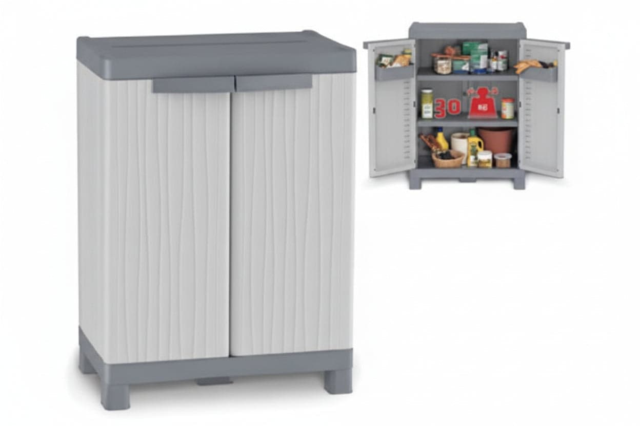 Armadio Tuttopiani Basso Serie Domino Wave 700 Uw 700 MMX438X976H. Terry