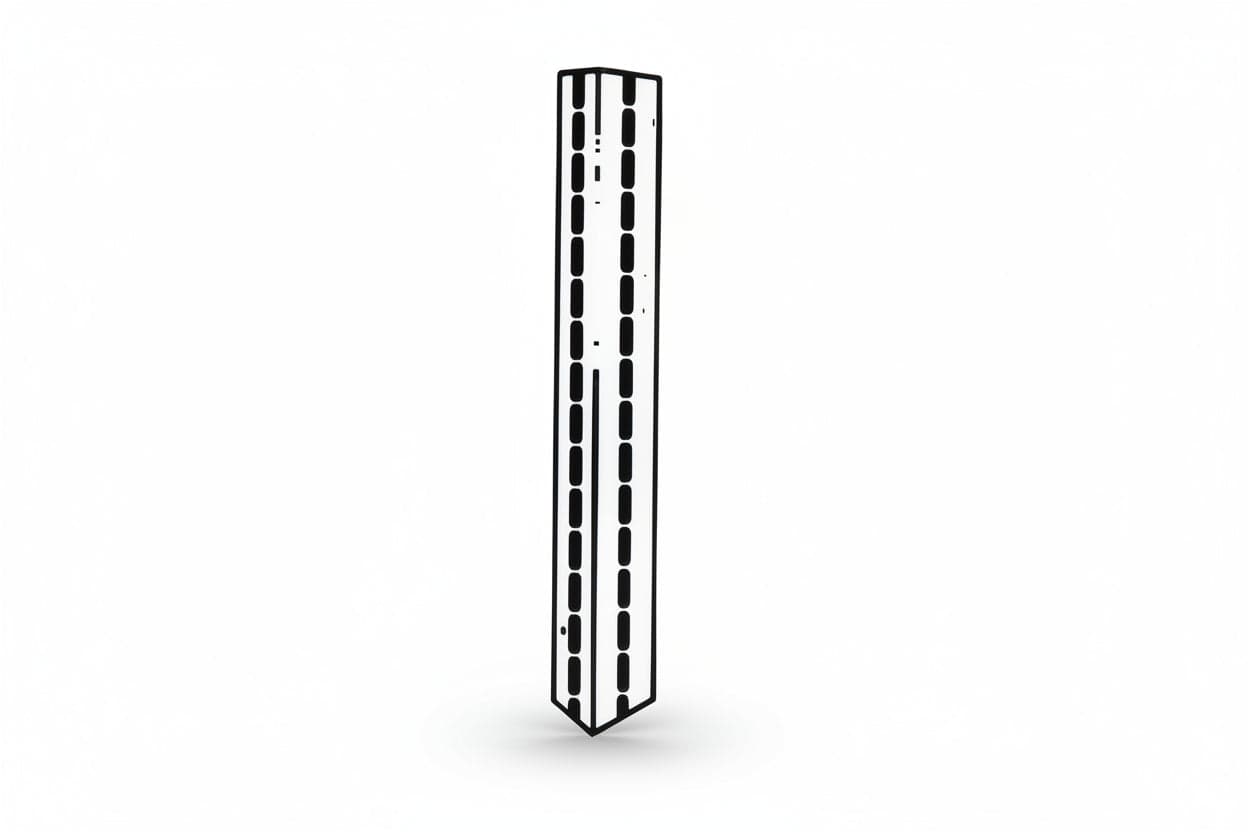Montanti A Bulloni Per Scaffali Mm.35X35 Cm.250 Prometal
