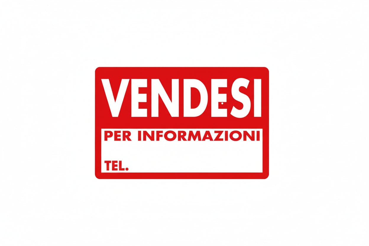 Cartello Vendesi- - Cm.30X20H. - 10 Pezzi in Segnaletica antinfortunistica BricoGo - Marano di Napoli, commercioVirtuoso.it