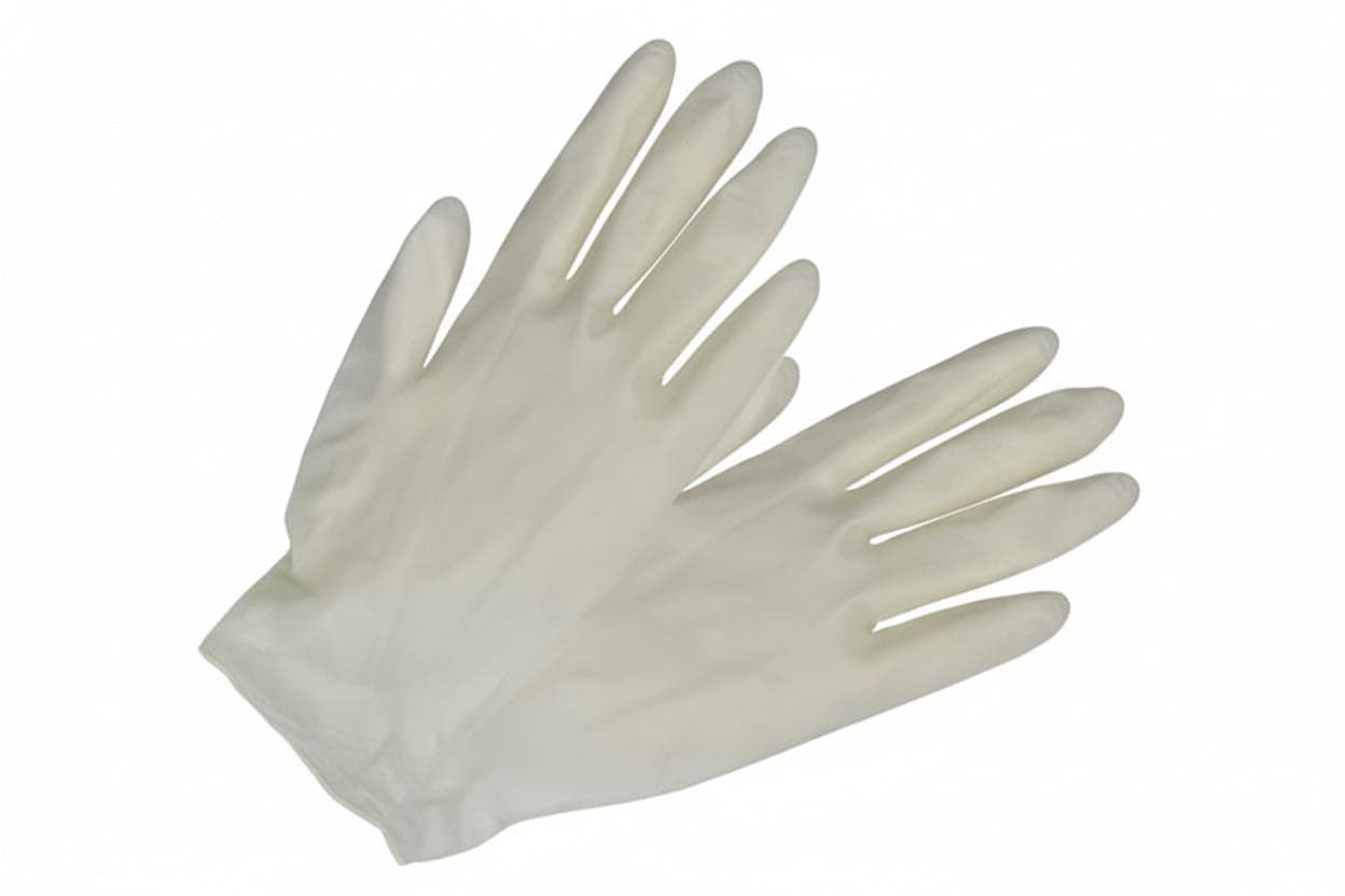 GUANTI IN LATTICE- - tg.XL misura 9/9,5 in conf. da 100pz. - 2 scatola