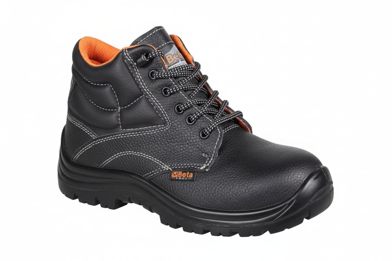 Scarpa Alta in Pelle Idrorepellente 7243EN S3 N°44 Beta