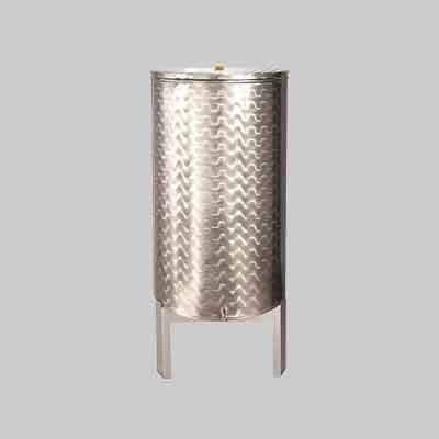 Contenitore Per Alimenti 50 Lt - Ø 370 Mm X 500H - Foro 1/2