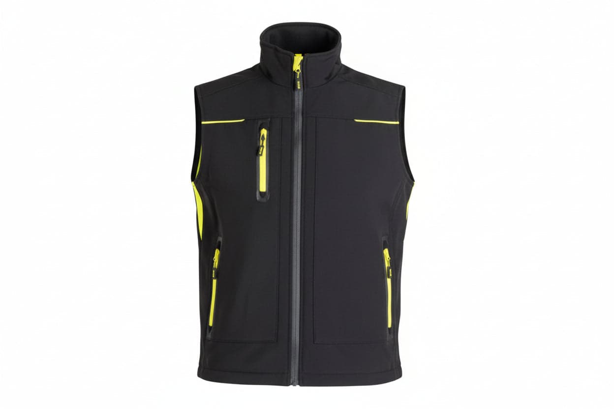 GILET UNIVERSE BLACK CARBON  tg.M    UPOWER