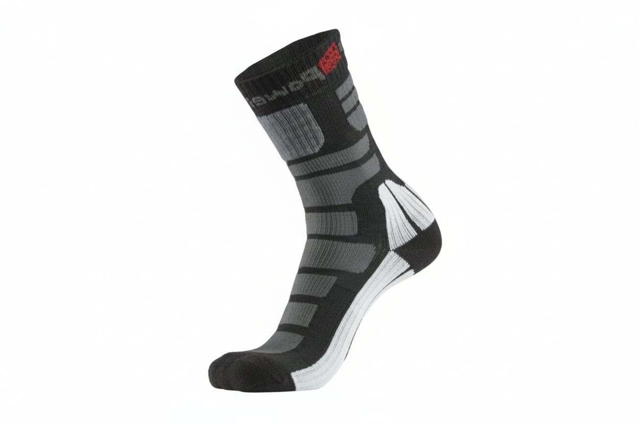 Calza Corta Blow Green Fluo- - Tg.S Per N° 36 37 38 39 - 2 Paio U-Power