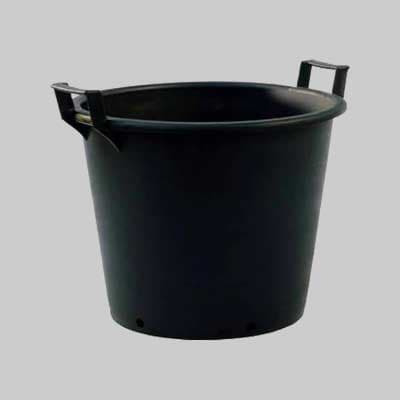 MASTELLO AGRICOLO CON MANICI 40 lt - Ø 45x35h