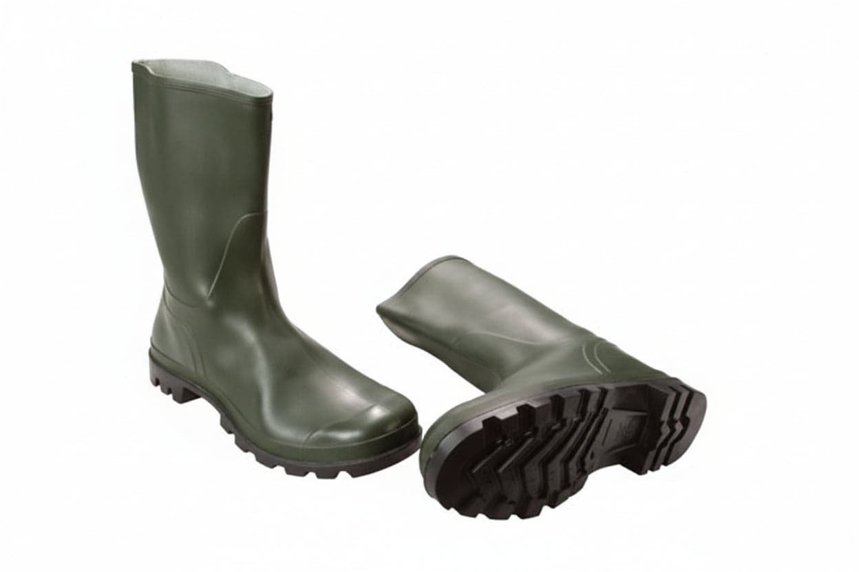 Stivali in PVC a Tronchetto N°47 1 Paio