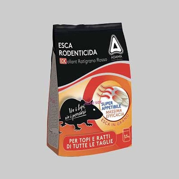 Esca Topicida Ratibrom 5.0 Grano 1,5 kg Kollant