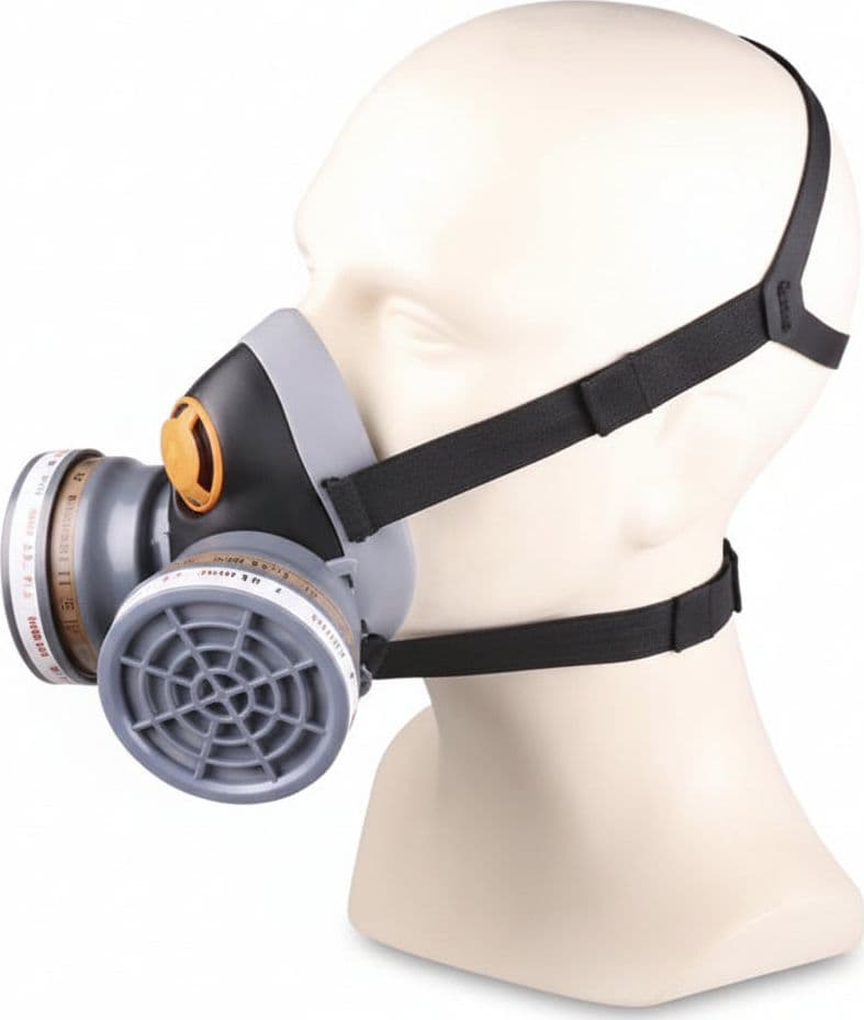 Maschera M6400 Jupiter in Polipropilene e Termoplastica C Filtri Taglia m l