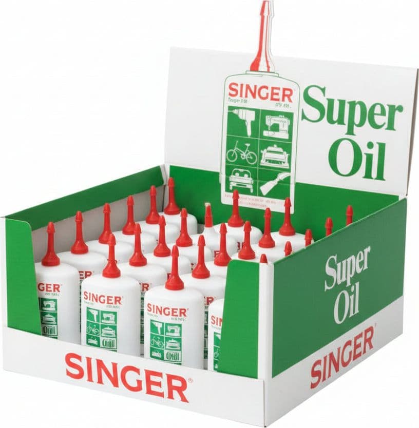 Olio Lubrificante Singer 125 ml Singer 24 Pezzi