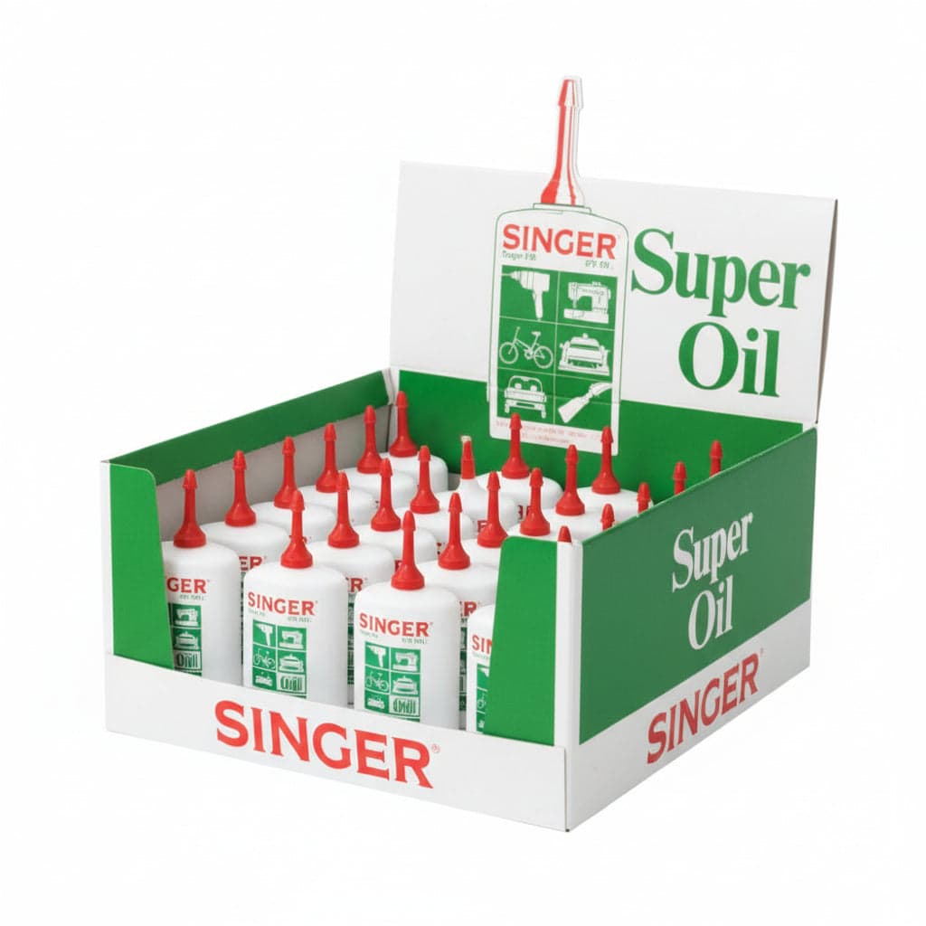 Olio Lubrificante Singer 125 ml Singer 24 Pezzi