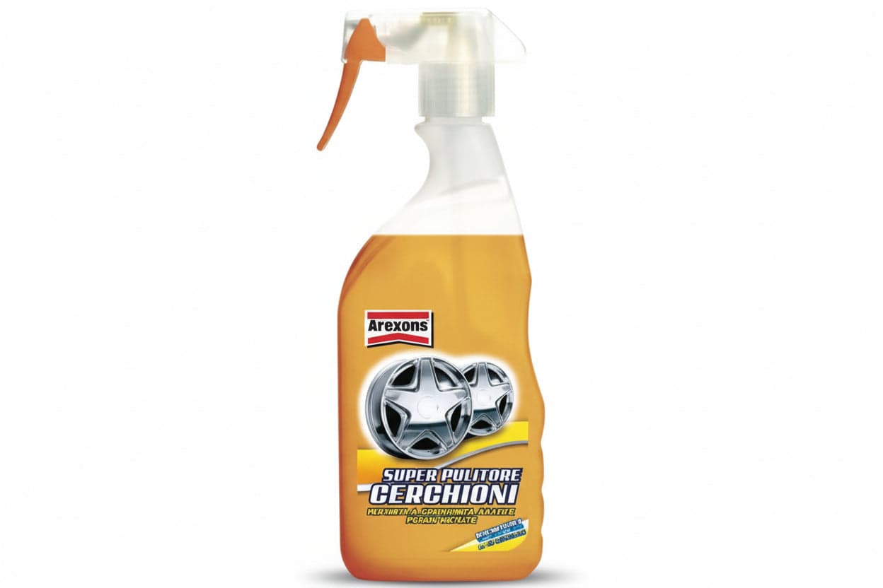 Detergente Super Pulitore per Cerchioni 500 ml in Flacone 2 Pezzi