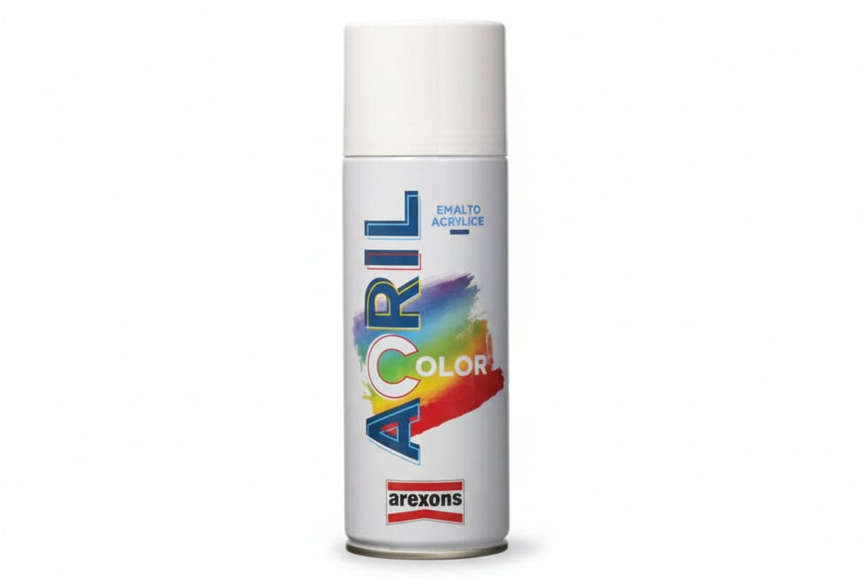 ACRILCOLOR SMALTO ACRILICO SPRAY- - ml.400 - blu traffico RAL 5017 (3951) - 6 pezzi AREXONS
