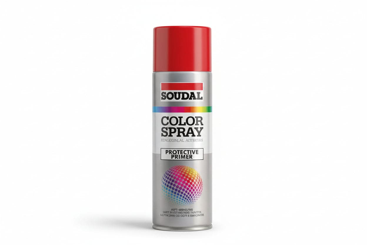 COLOR SPRAY PROTECTIVE PRIMER ANTIRUGGINE SPRAY- - ml.400 - grigio (155598) - 6 pezzi SOUDAL