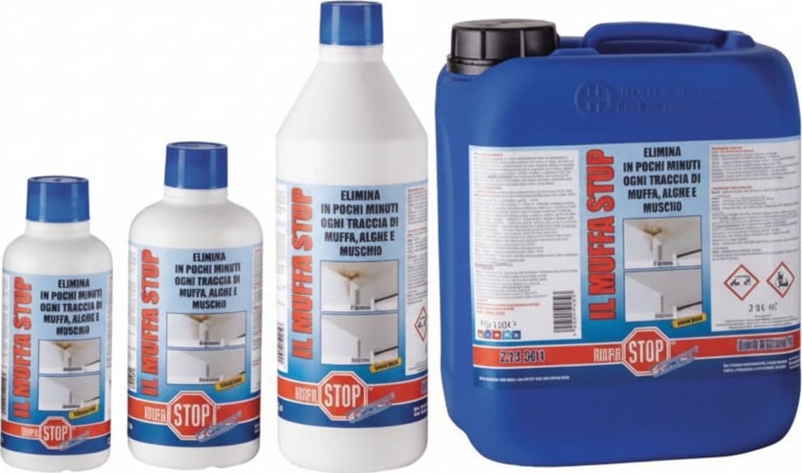 Il Muffa Stop Rimuovimuffa 500 ml in Flacone Spray Dixi 12 Pezzi