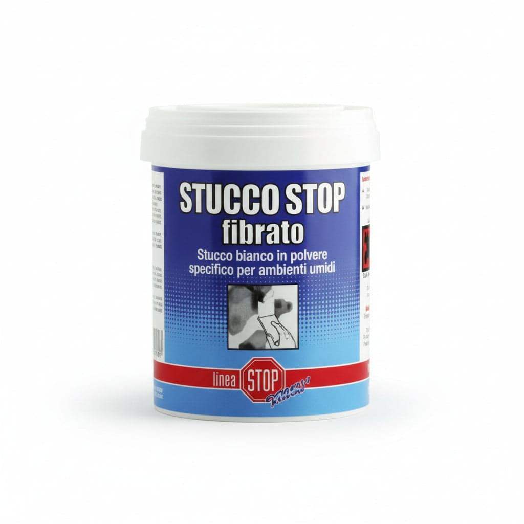 Stucco Stop Fibrato 1 kg in Barattolo Dixi