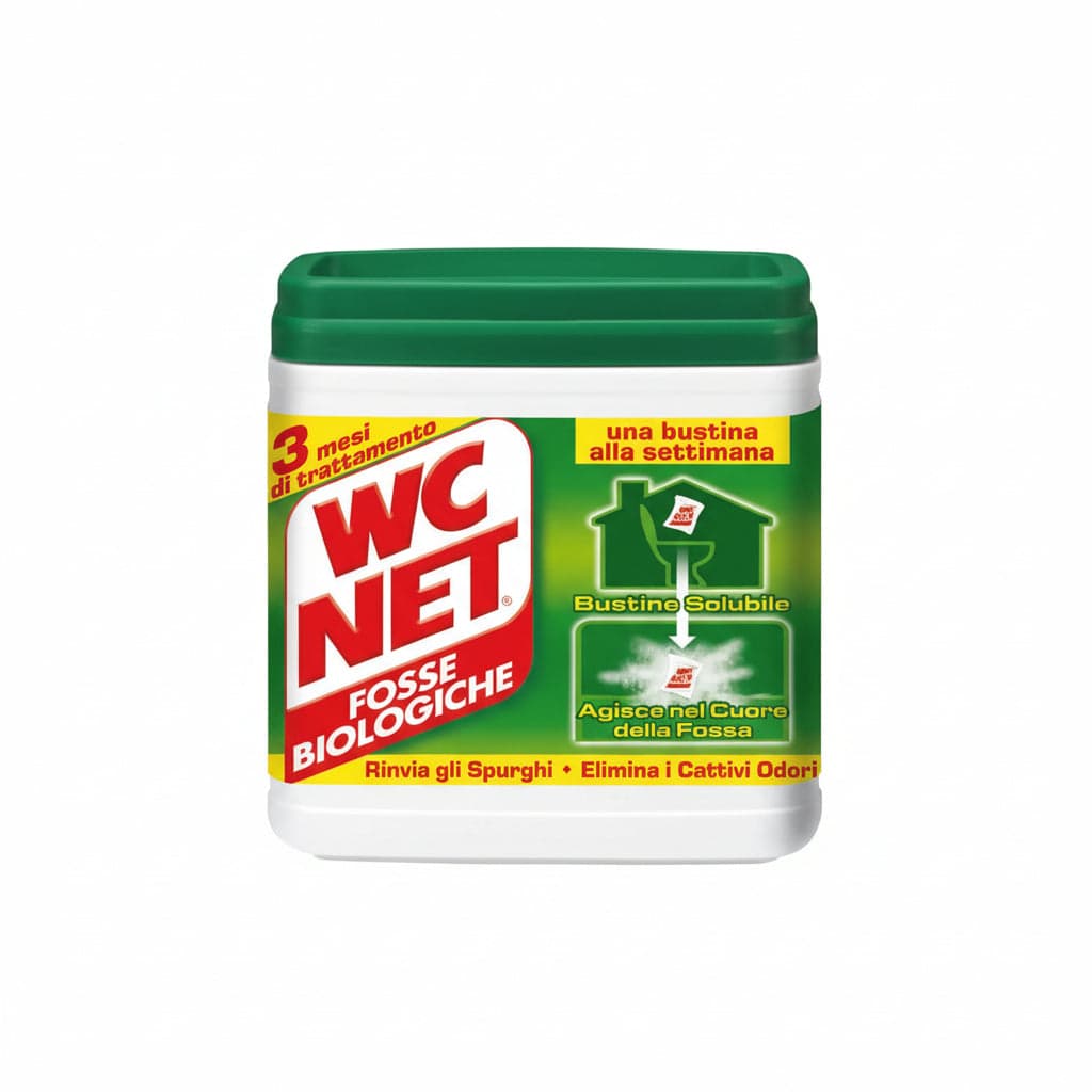 WC Net Fosse Biologiche in Bustine 12 Bustine Solubili Manitoba 2 Pezzi
