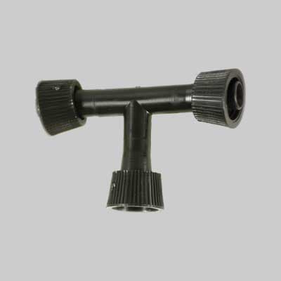 TEE CON GHIERA PER ALA G. Ø 16x16x16 mm - 50 pezzi- IRRITEC