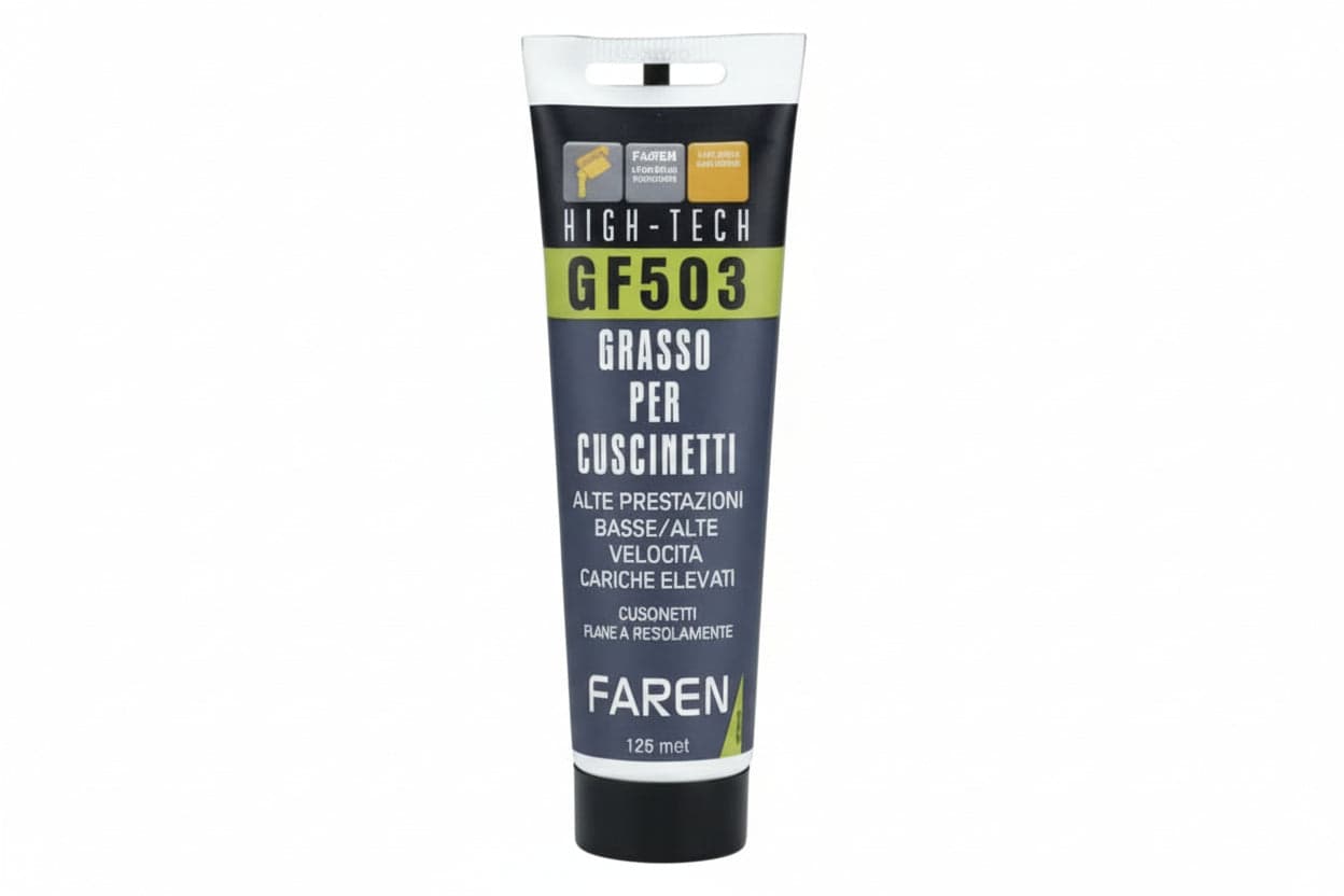 GRASSO AL LITIO PER CUSCINETTI GF503- - ml.125 - 12 pezzi FAREN