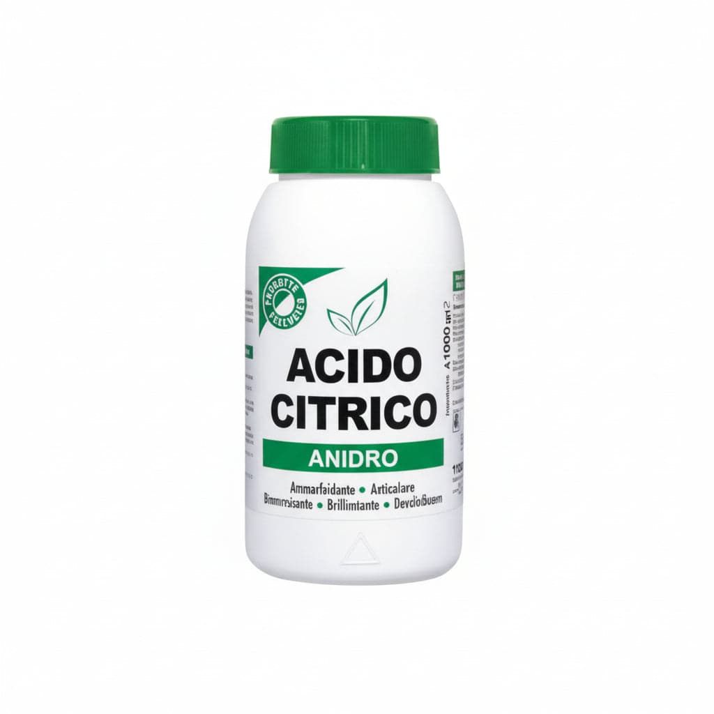 Acido Citrico Anidro 1 kg 12 Pezzi