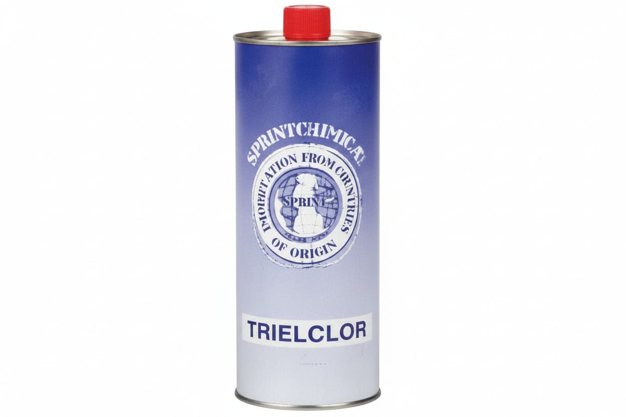 Trielina Smacchiatore Solvente Sgrassante 1 l 1 l in Lattina 12 Pezzi