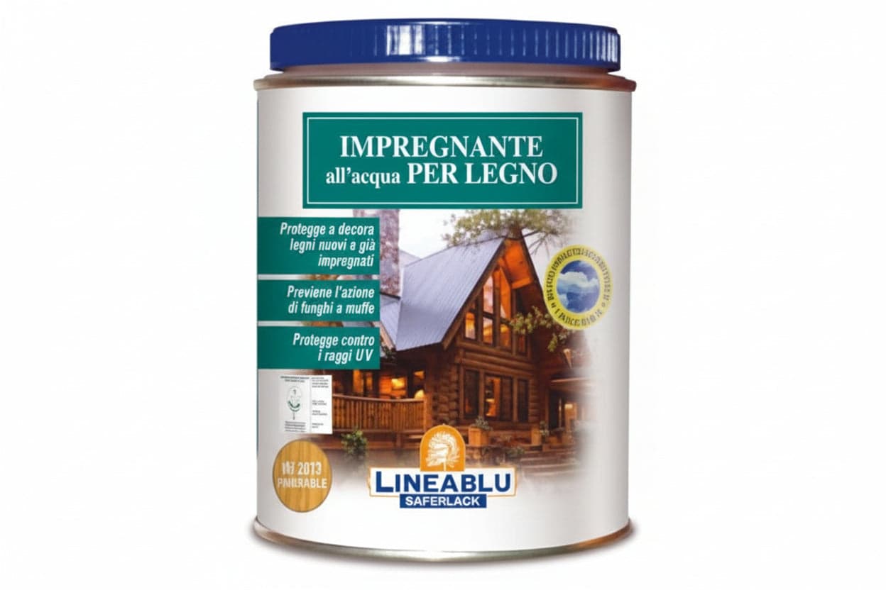 Impregnante All'Acqua per Legno Hi 2012 Noce 750 ml Sayerlack