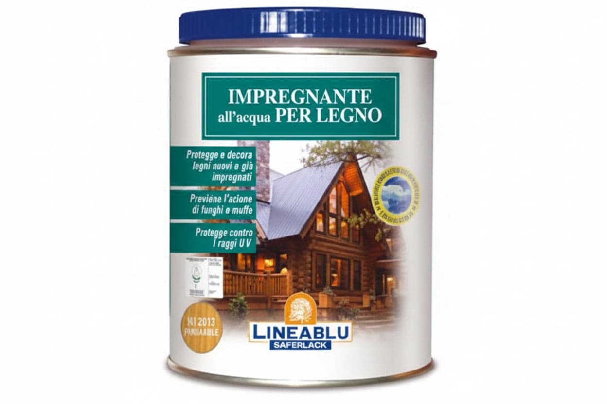 Impregnante All'Acqua per Legno Hi 2012 Noce 2,5 l Sayerlack