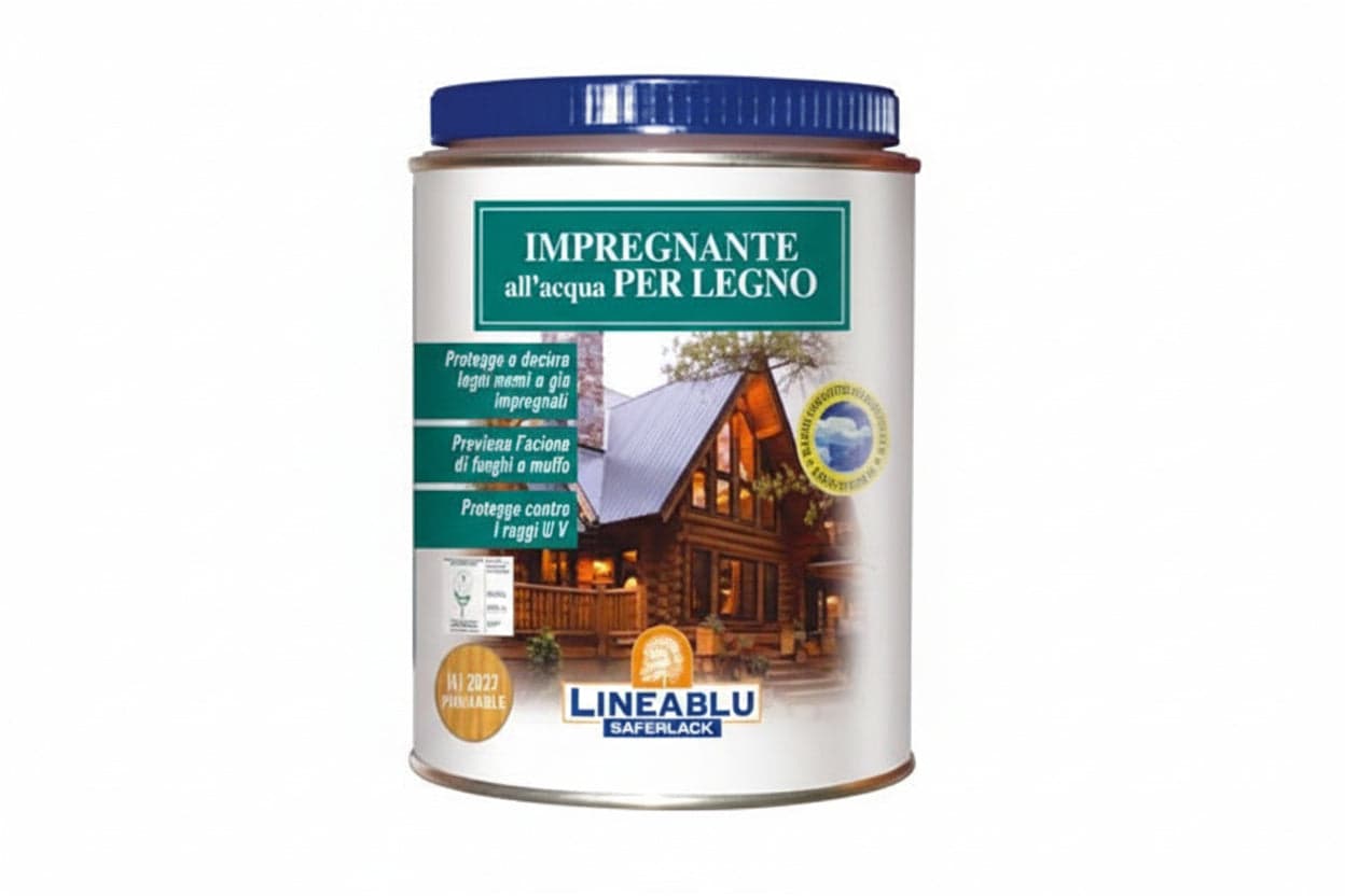 IMPREGNANTE ALL'ACQUA PER LEGNO  HI 2019 bianco ml.750    SAYERLACK