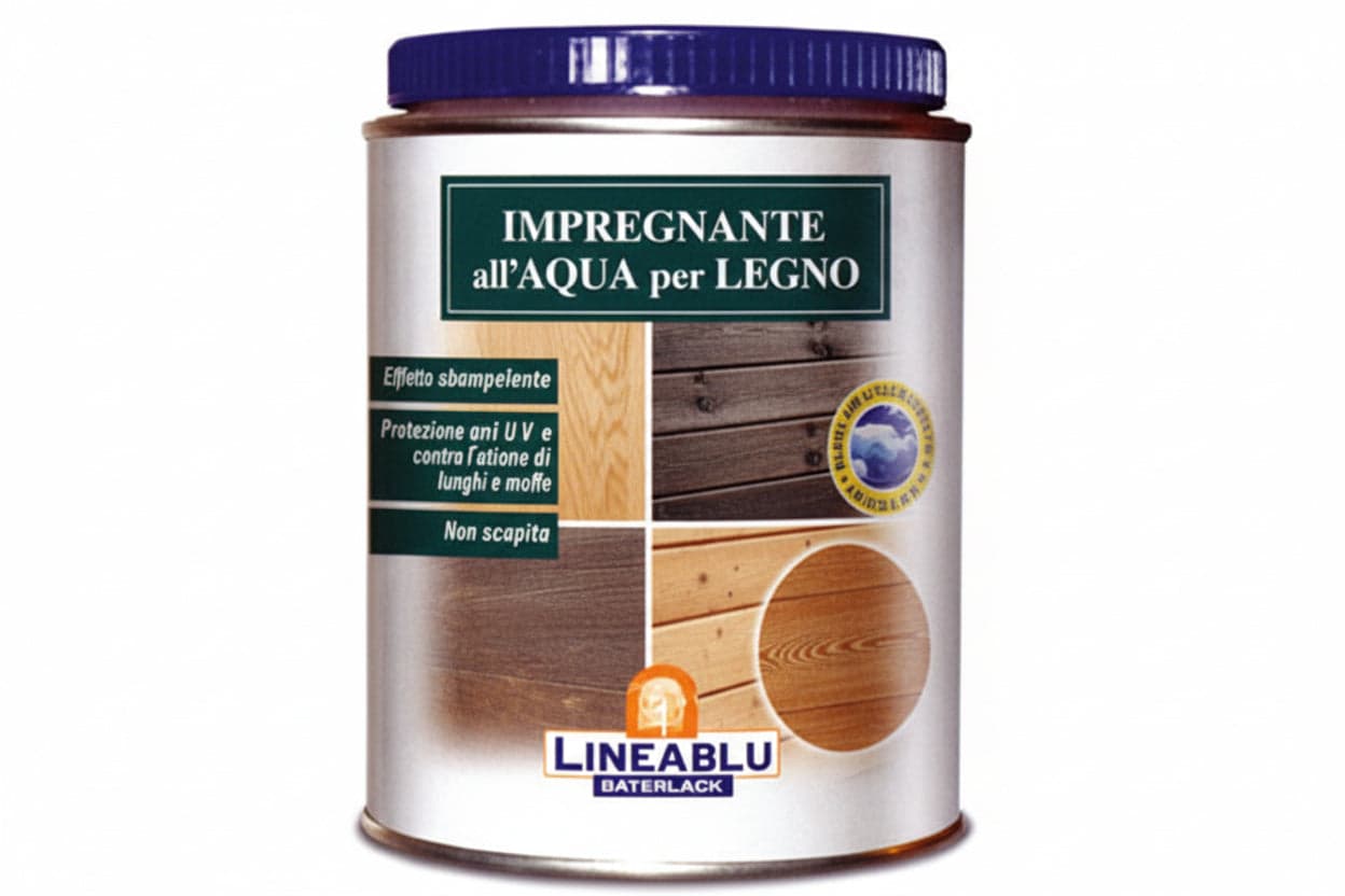 IMPREGNANTE ALL'ACQUA EFFETTO CERA PER LEGNO PER ESTERNO  HI 2212 noce lt.2,5    SAYERLACK