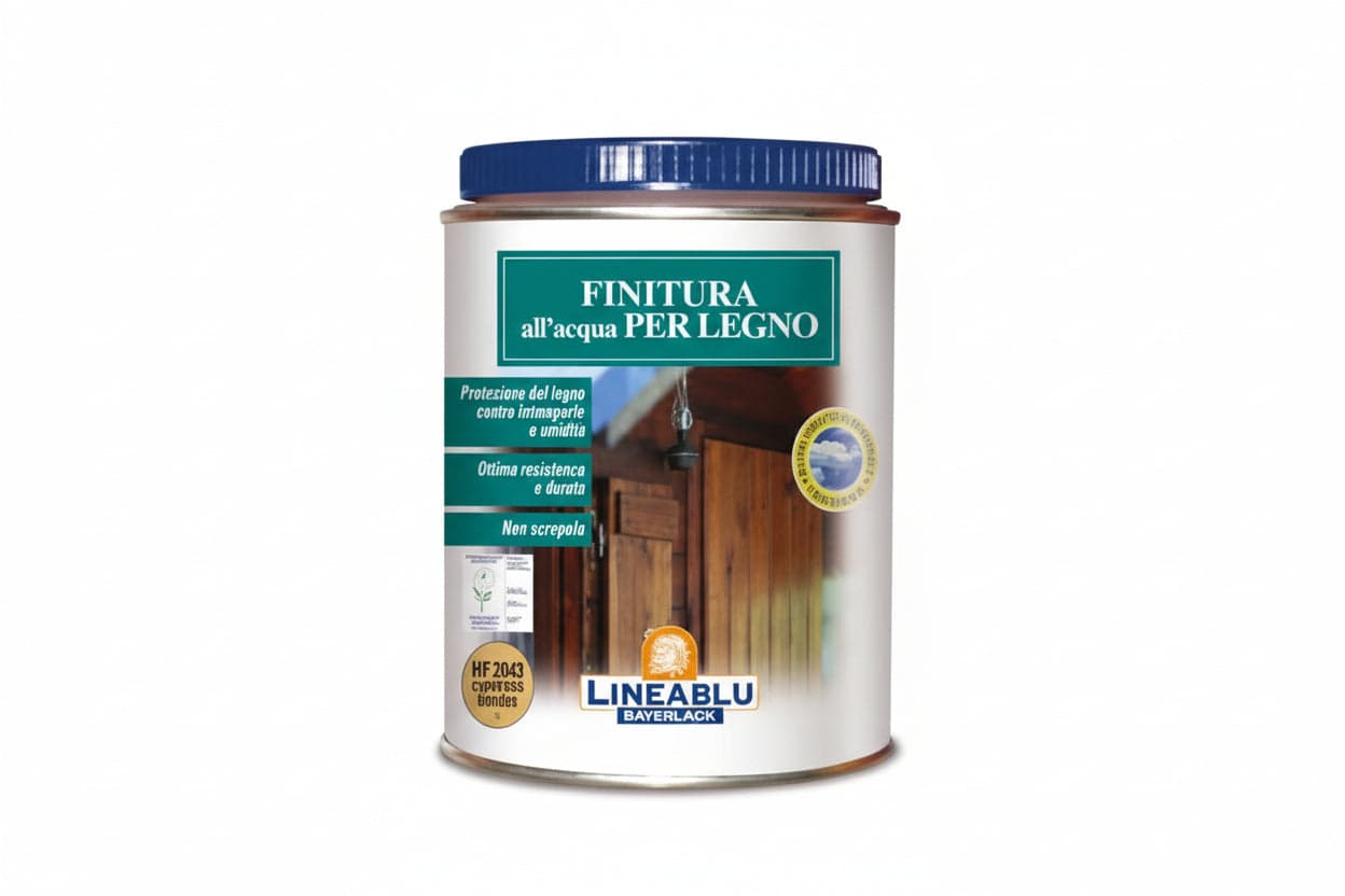 FINITURA ALL'ACQUA PER LEGNO  HF 2042 noce ml.750    SAYERLACK