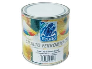 Smalto Sintetico Ferromicaceo (anti Lack) 750 ml Piombo RAL 2000 6 Pezzi