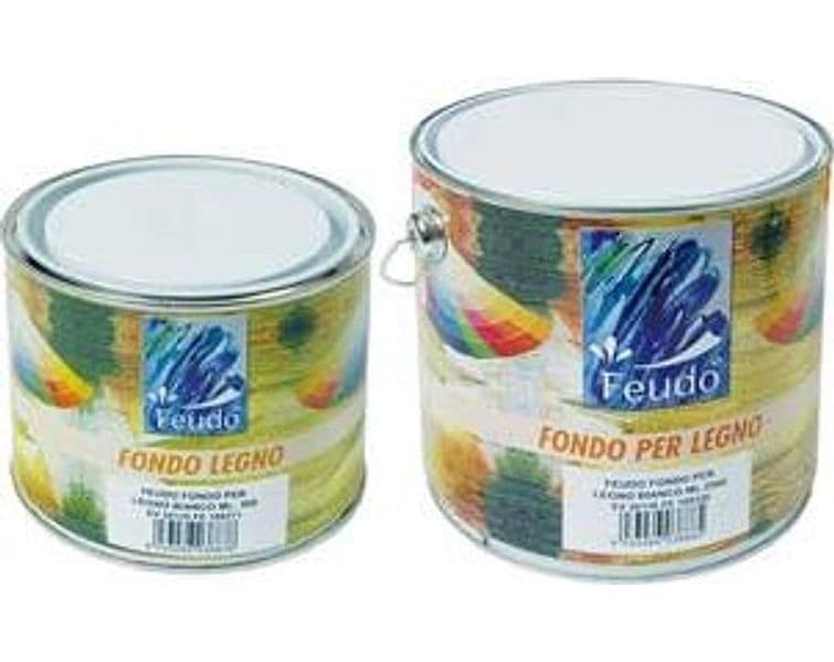 Cementite Fondo Sintetico 125 ml Bianco Feudo 6 Pezzi