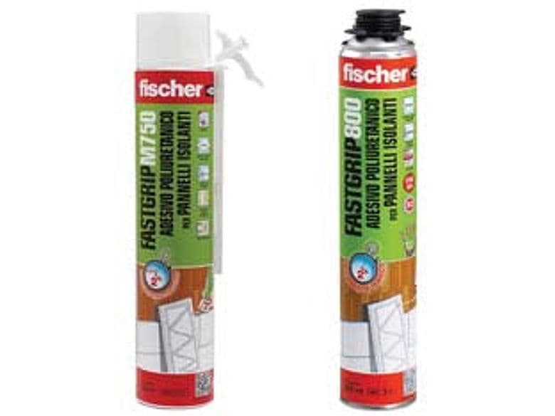 Schiuma Poliuretanica Fastgrip 750 ml Applicazione Manuale Fischer 12 Pezzi