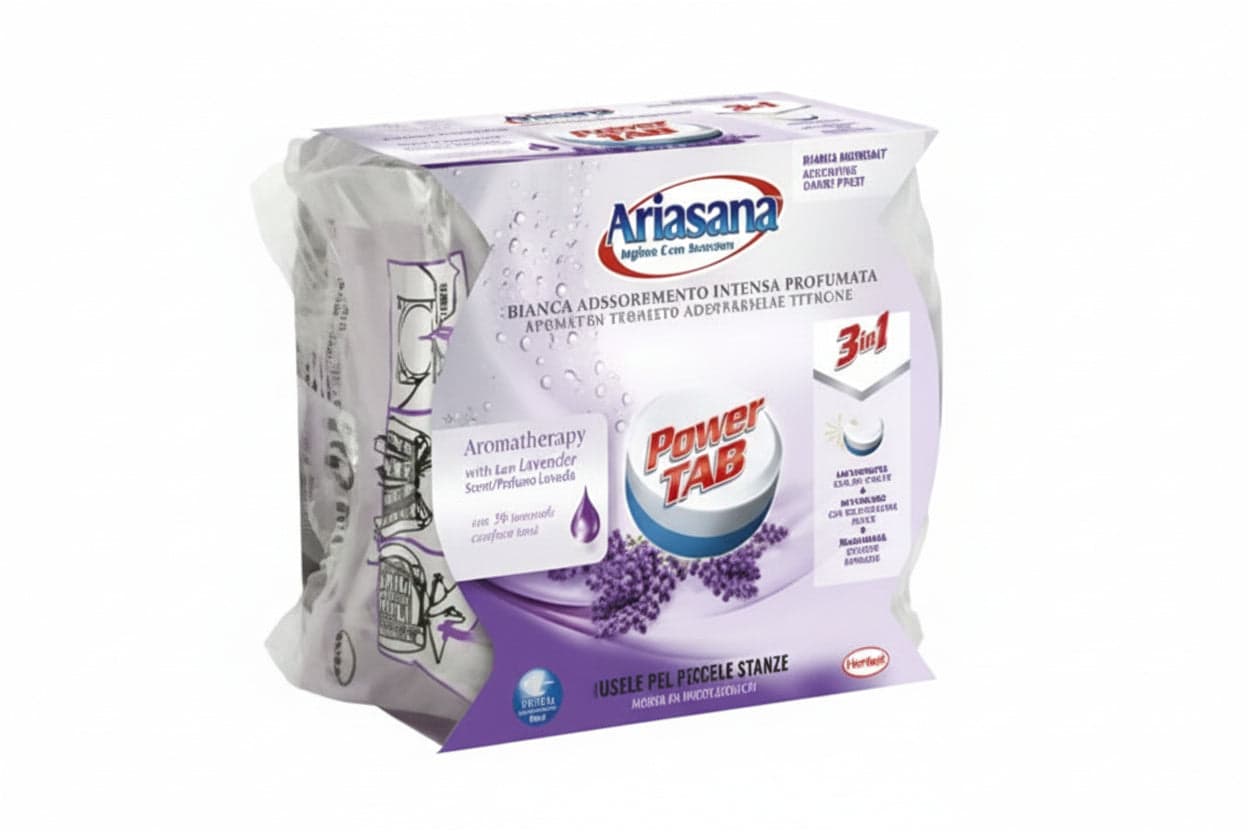 Ricarica Ariasana Power Tab Micro Fragranza Lavanda 300 g Henkel 12 Pezzi