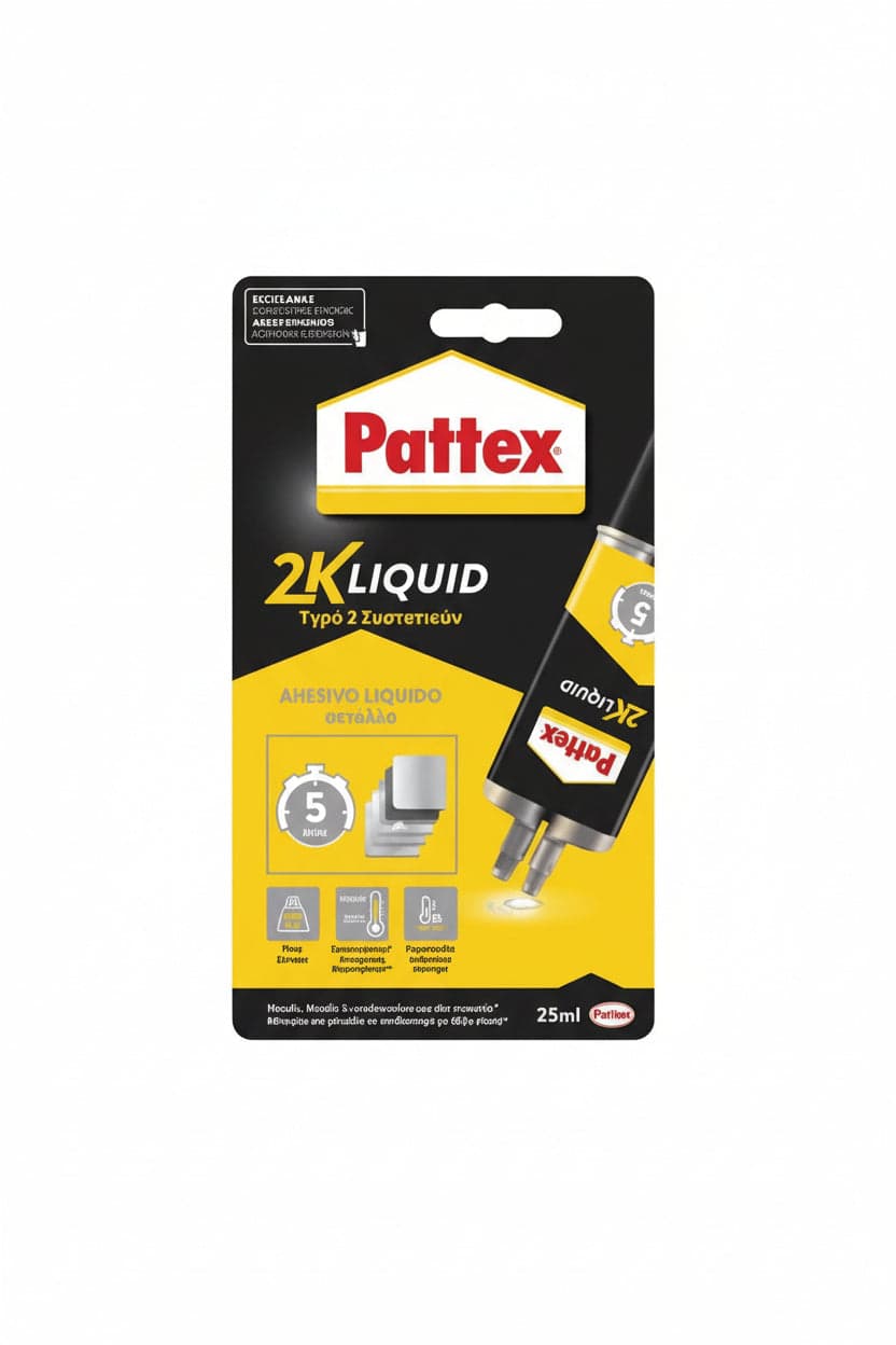Acciaio Rapido Bicomponente Mix Pattex 35 g Henkel 3 Pezzi