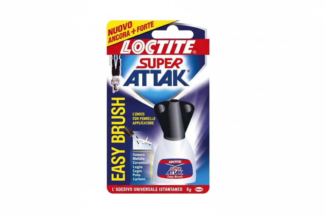 Super Attak Easy Brush Gr.5 - 12 Blister Loctite in Super colla BricoGo - Marano di Napoli, commercioVirtuoso.it