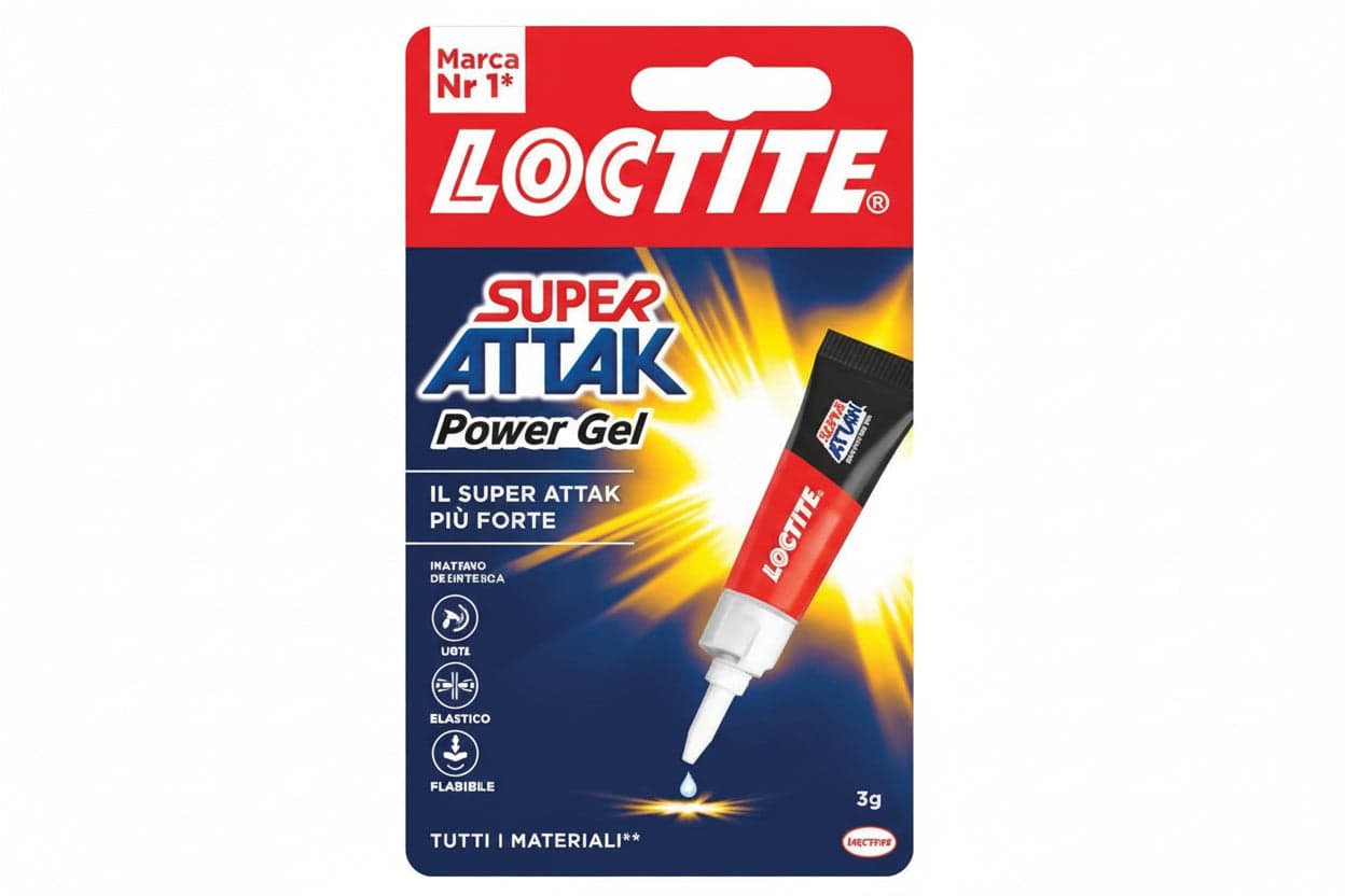 Super Attak Power Gel Gr.3 - 24 Blister Loctite in Super colla BricoGo - Marano di Napoli, commercioVirtuoso.it