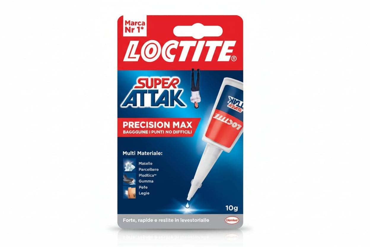 Super Attak Precision Max Gr.10 - 6 Blister Loctite in Super colla BricoGo - Marano di Napoli, commercioVirtuoso.it